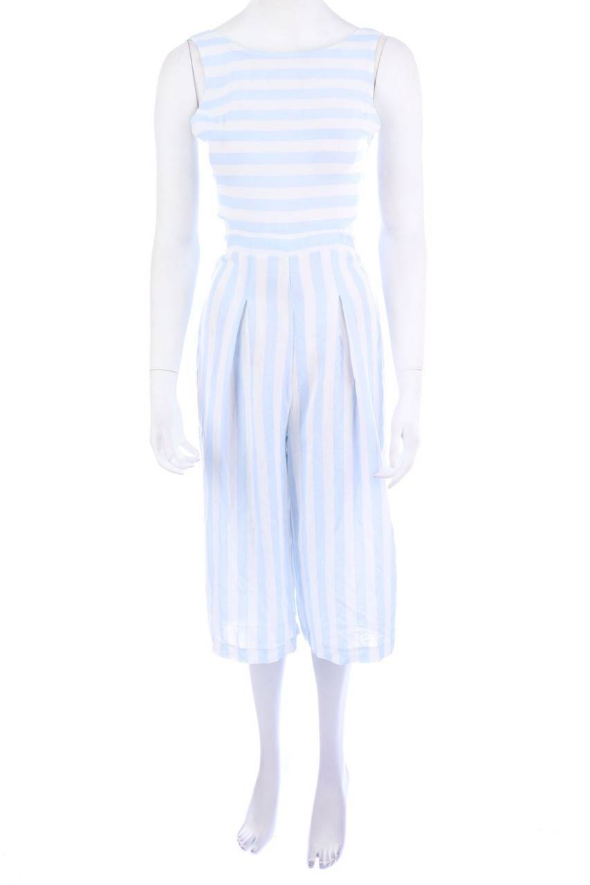 Carou Ohne Label Jumpsuit mit Streifen Super Rabatt