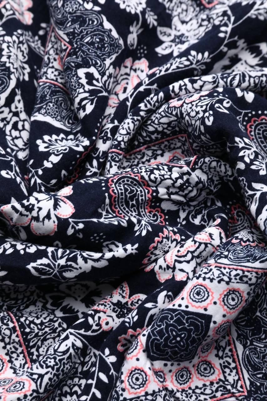 Carou FEE RED Paris Maxi-Kleid mit Blumen-Print Online