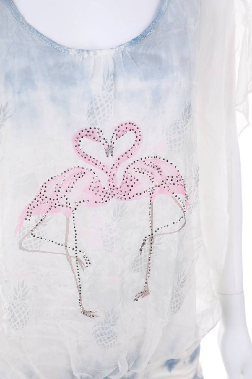 Carou My Own Bluse mit Print Blitzverkäufe