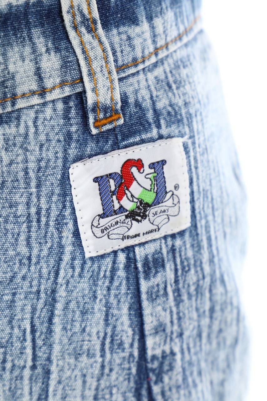 Carou VINTAGE Used Look-Jeansrock Günstig kaufen