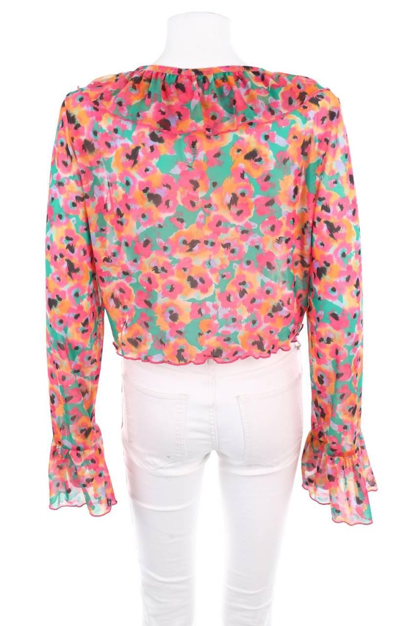 Carou MONKI Mesh-Bolero mit Blumen-Print Vatertagsangebot
