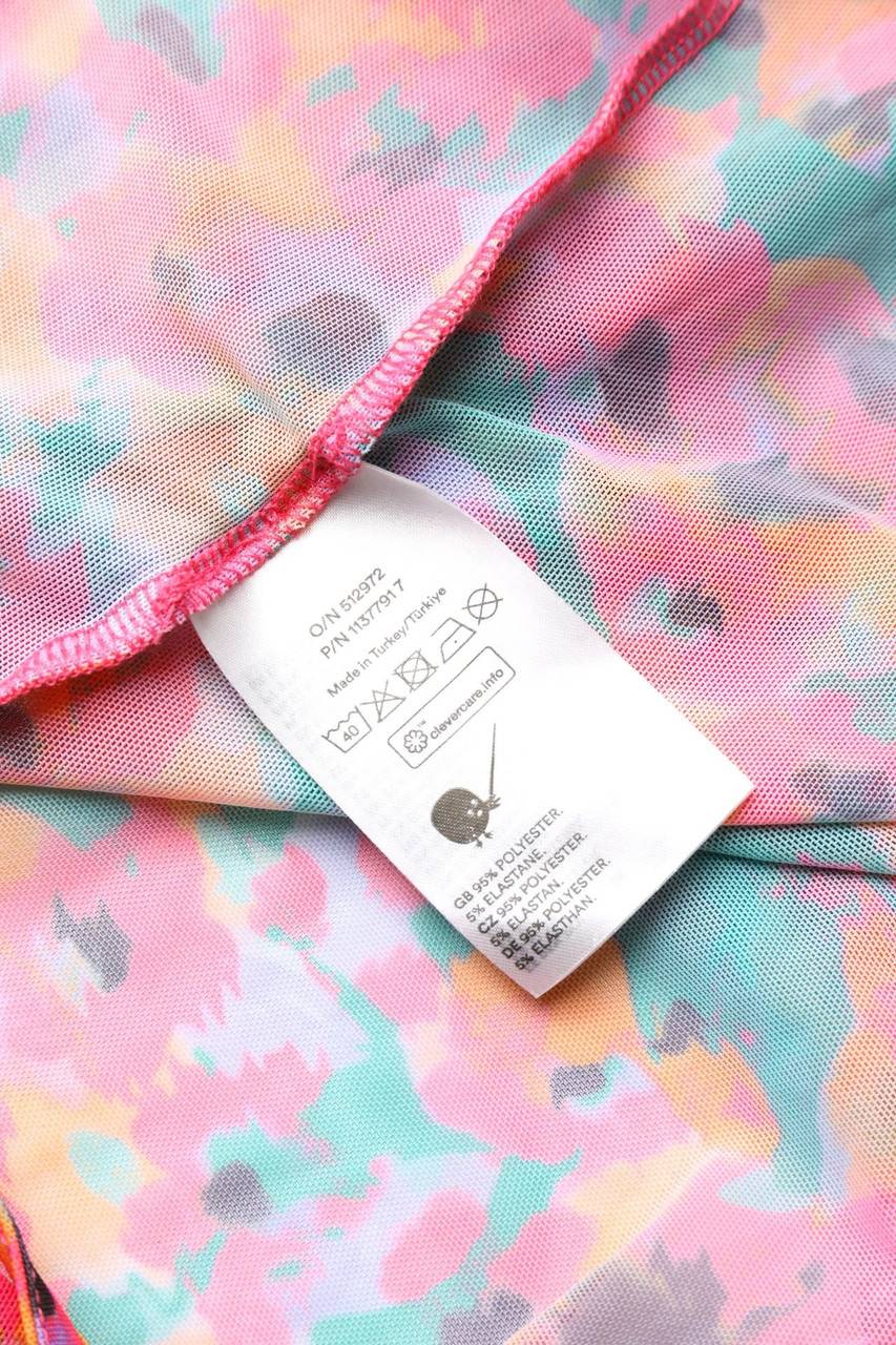 Carou MONKI Mesh-Bolero mit Blumen-Print Vatertagsangebot
