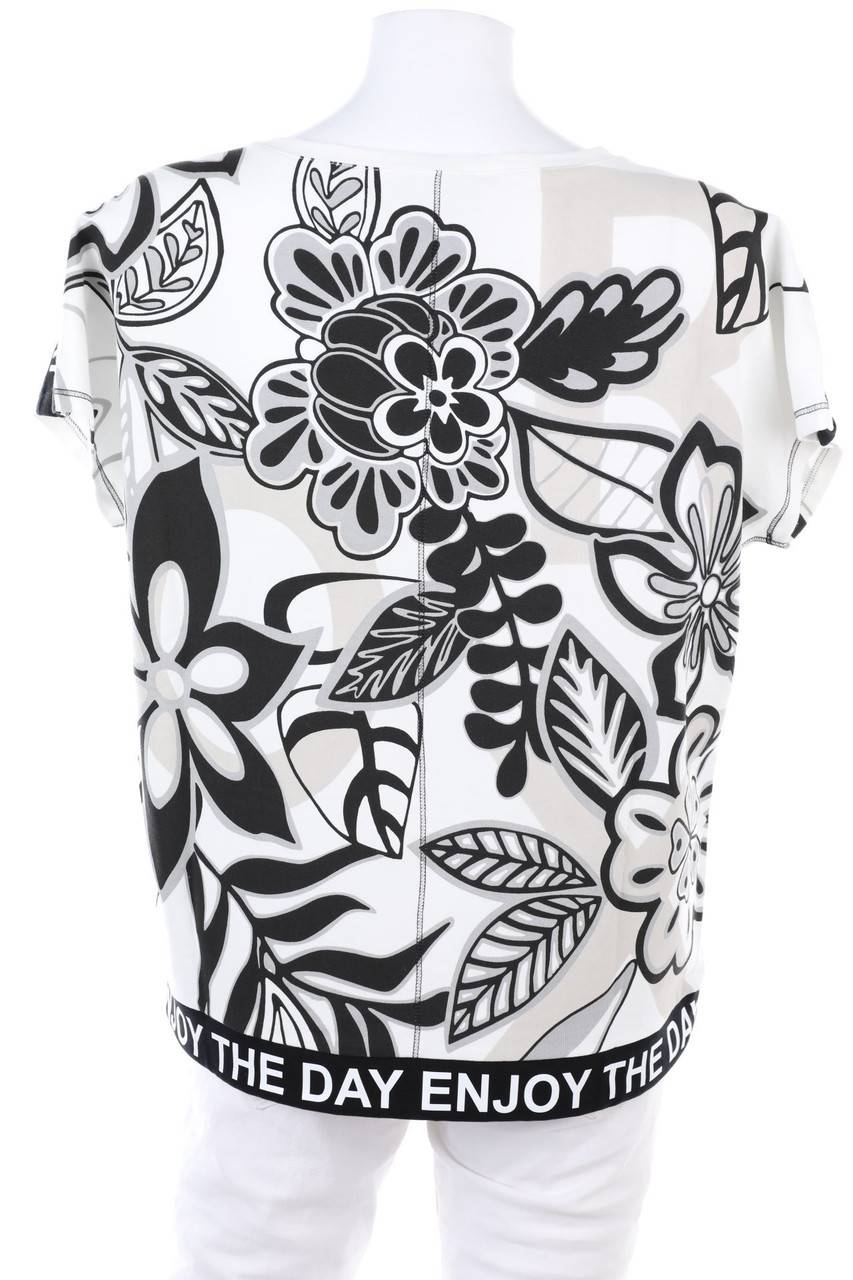 Carou monari Sweatshirt mit Blumen-Print Jubiläumsangebot