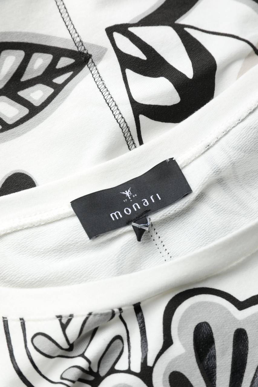 Carou monari Sweatshirt mit Blumen-Print Jubiläumsangebot