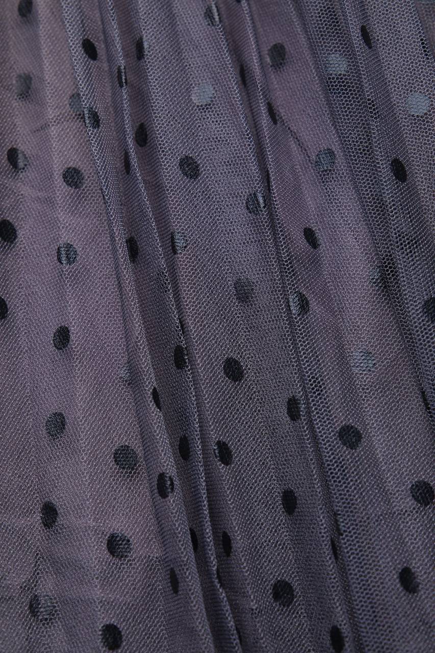 Carou Ohne Label Tüll-Midirock mit Polka Dots Exklusive Angebote