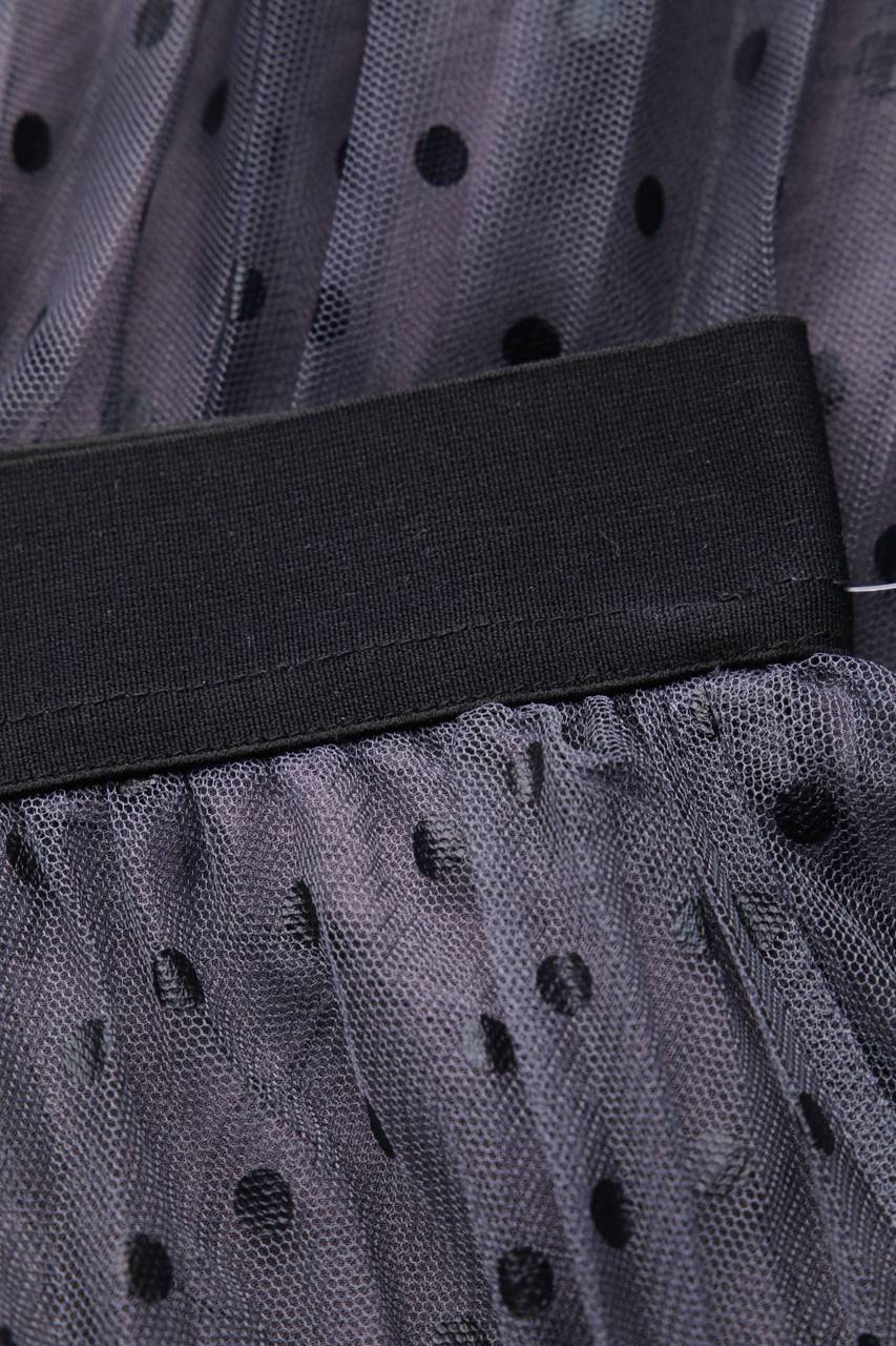 Carou Ohne Label Tüll-Midirock mit Polka Dots Exklusive Angebote