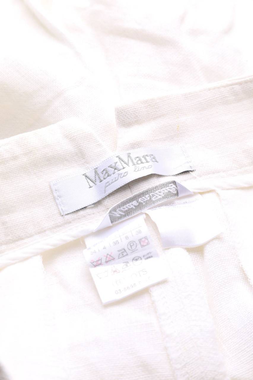Carou Max Mara Bermuda-Shorts aus Leinen Bis zu 65% Rabatt