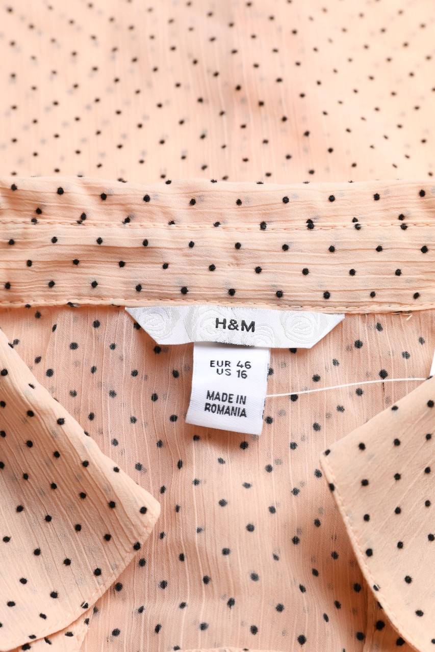 Carou H&M Hemd-Bluse mit kurzem Ärmel Bis zu 55% Rabatt