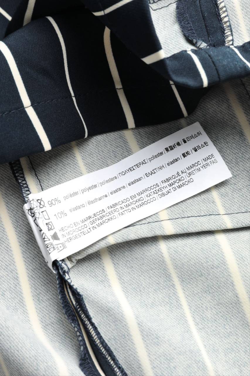 Carou PULL&BEAR Paperbag-Hotpants mit Streifen Super Rabatt