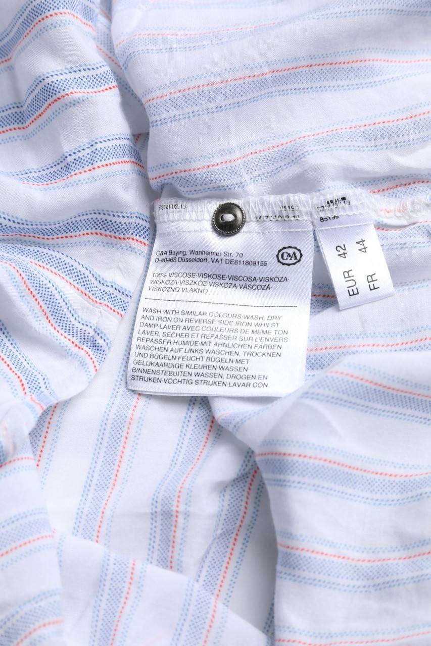 Carou Yessica by C&A Hemd-Bluse mit kurzem Ärmel zum Knoten Begrenzt auf 3 Tage