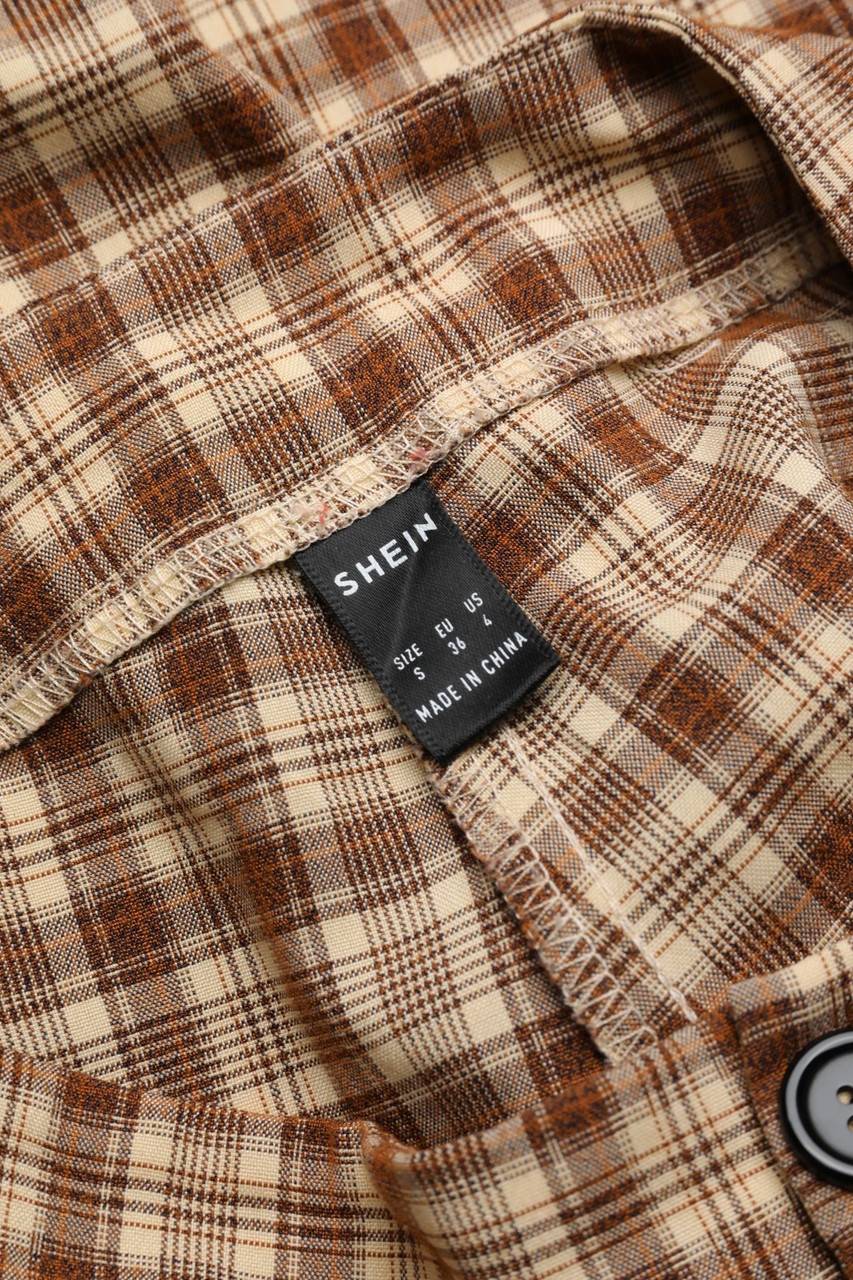 Carou SHEIN Hose mit Karo-Muster 50% Rabatt für begrenzte Zeit