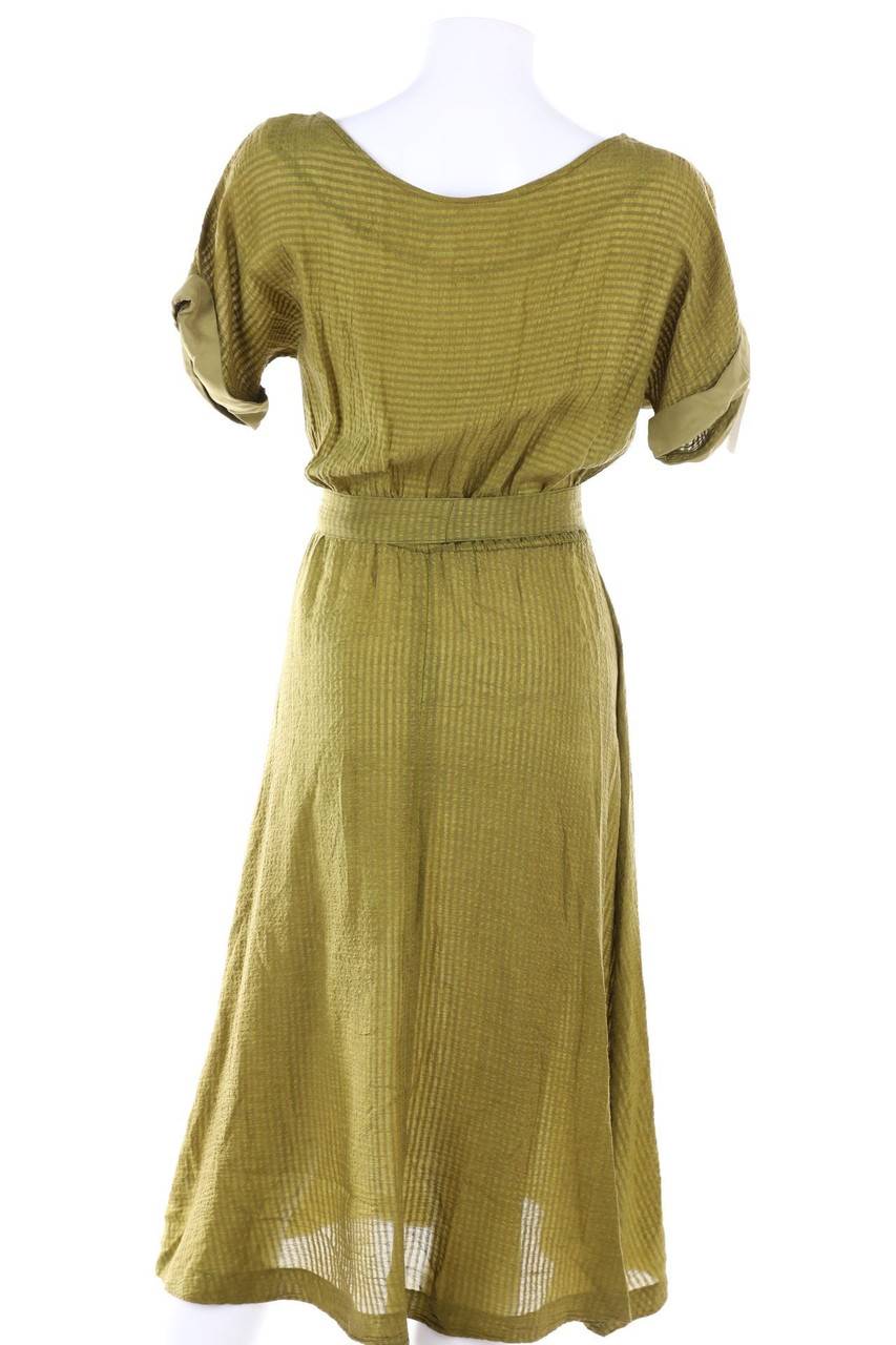 Carou VINTAGE Midikleid mit Gummizug 2025