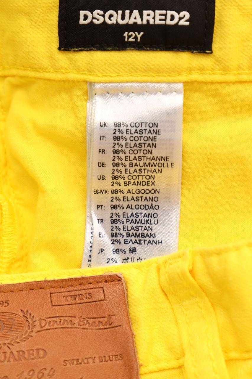 Carou DSQUARED² Jeans mit Logo-Patch Sonderangebote