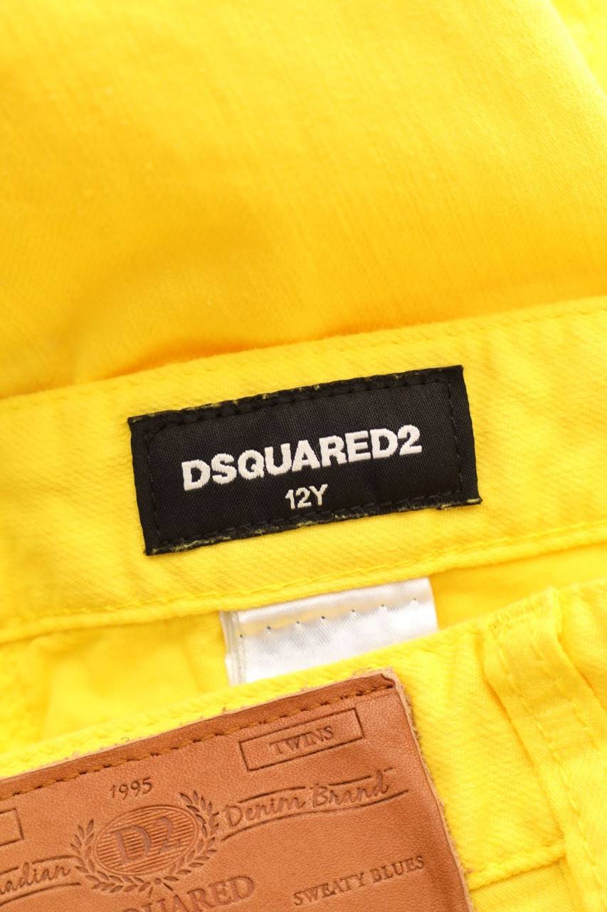 Carou DSQUARED² Jeans mit Logo-Patch Sonderangebote
