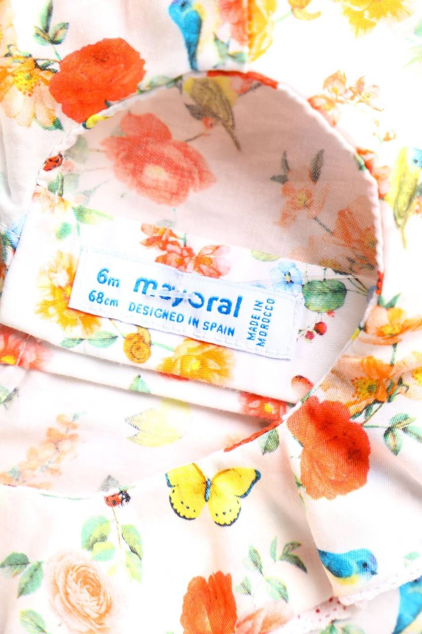 Carou Mayoral Bluse mit Blumen-Print Super Sparpreis
