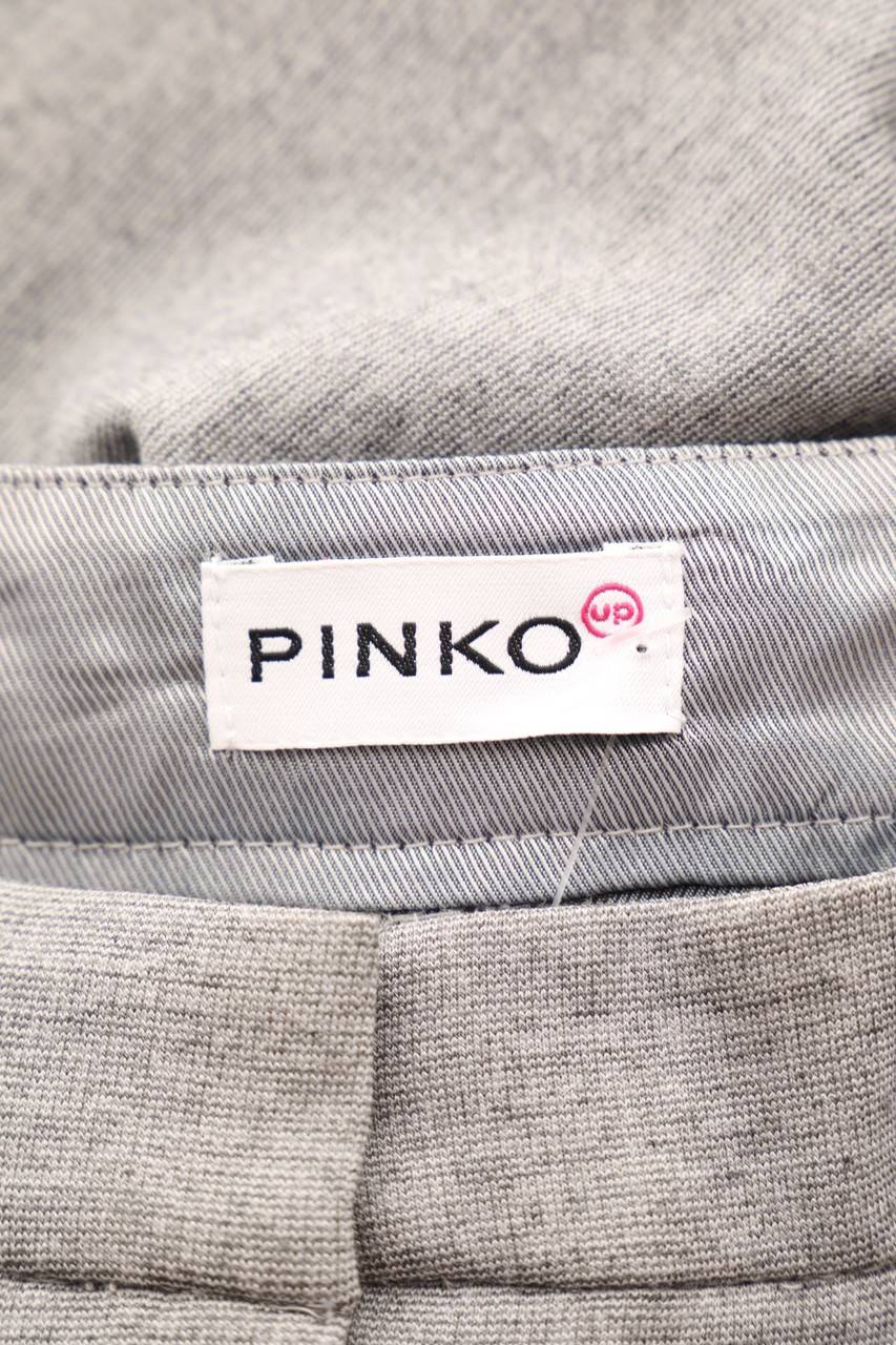 Carou PINKO UP Hose mit Kunstleder-Details Begrenzte Freigabe