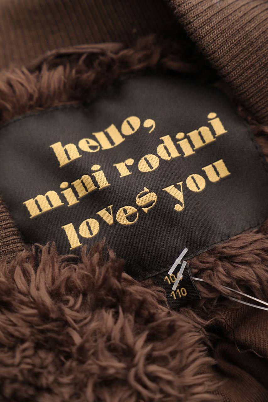 Carou mini rodini Teddy-Jacke Neueste Stile