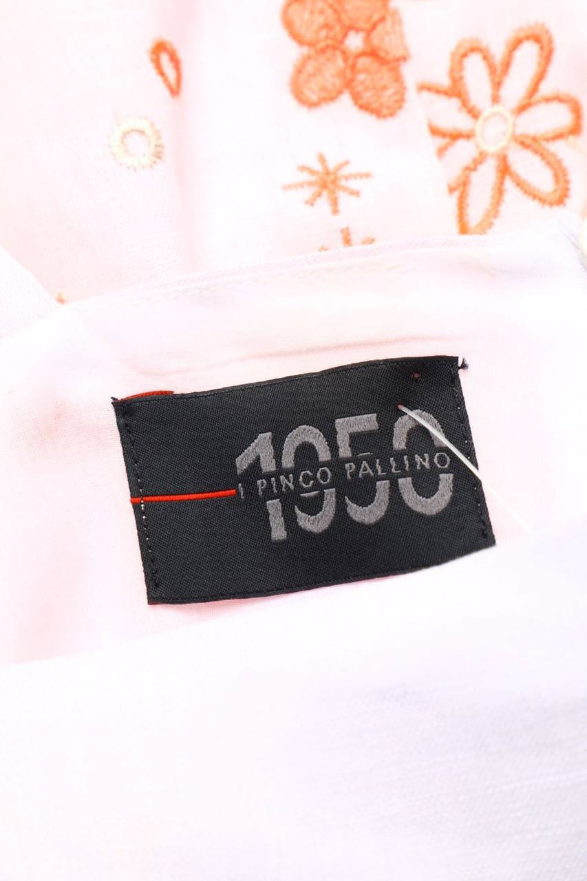 Carou I PINCO PALLINO Leinen-Bluse mit Stickereien Bis zu 50% Rabatt