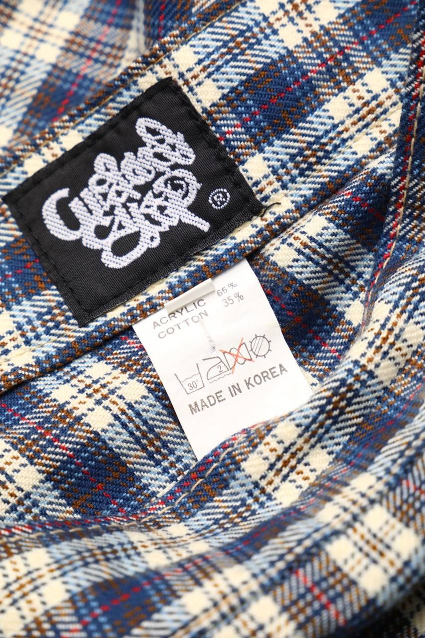 Carou VINTAGE Hose mit Tartan-Muster Im Verkauf