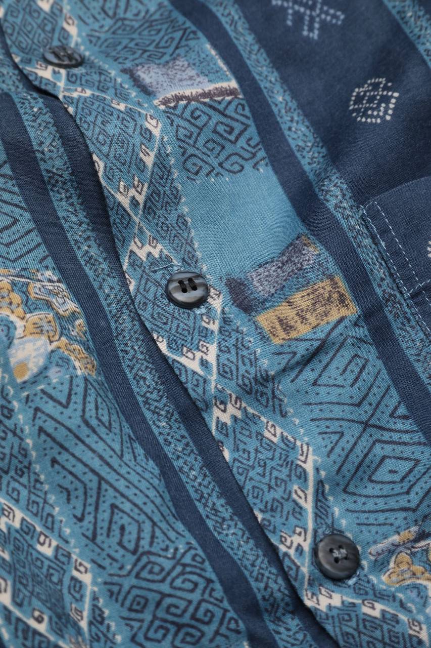 Carou Mc Panthon sportswear Print-Hemd zollfrei
