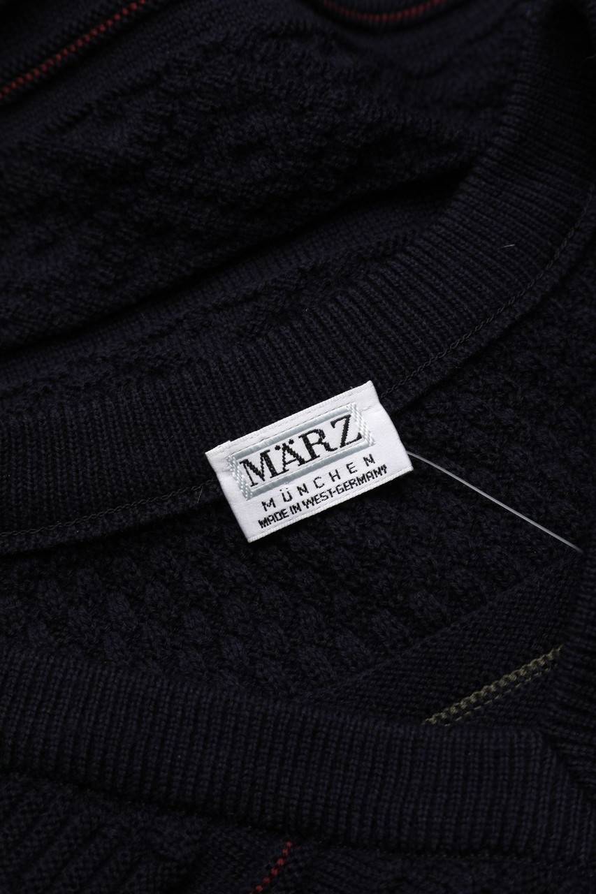 Carou MÄRZ MÜNCHEN Vintage-Pullunder aus Schurwolle im Preppy Style 2025