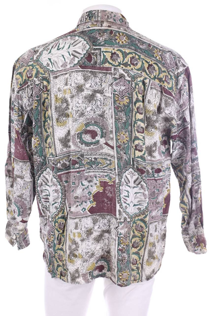 Carou VINTAGE Print-Hemd aus Viskose Online