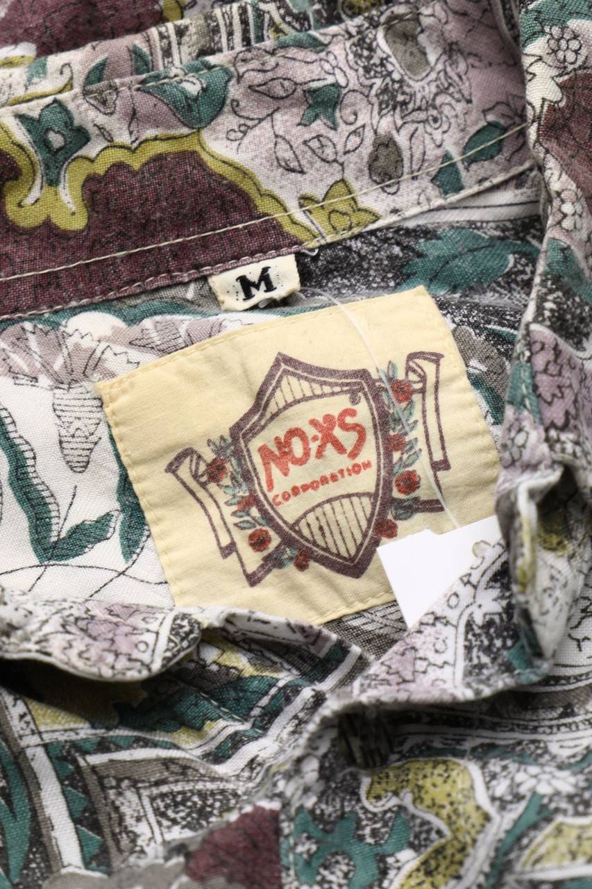 Carou VINTAGE Print-Hemd aus Viskose Online