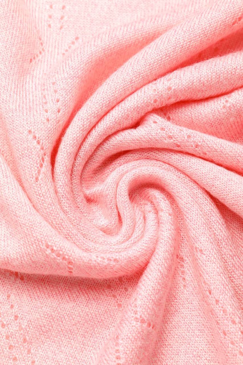 Carou VINTAGE Strick-Pullover mit Lochstrick-Details Verkauf