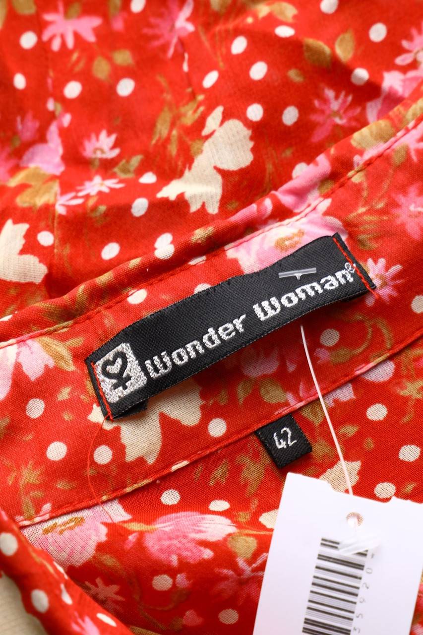 Carou VINTAGE Bluse mit Blumen-Print Schlussverkauf