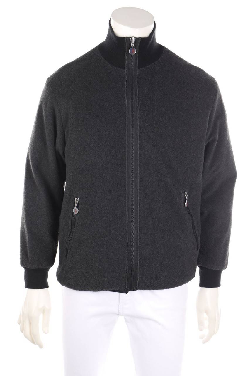 Carou Moncler Wende-Blousonjacke mit Logo-Applikation Begrenztes Angebot