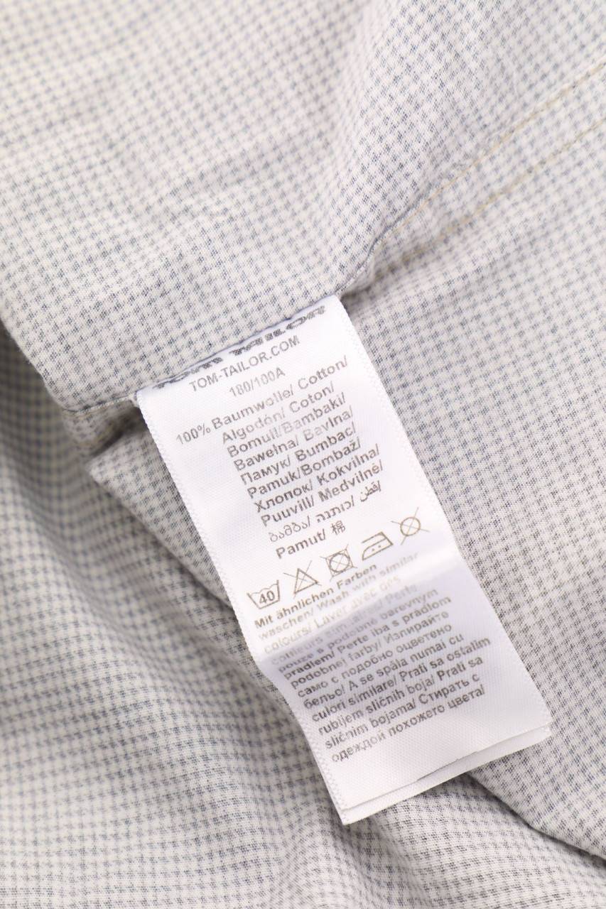 Carou TOM TAILOR Kurzarm-Hemd mit Karo-Muster Heißer Verkauf