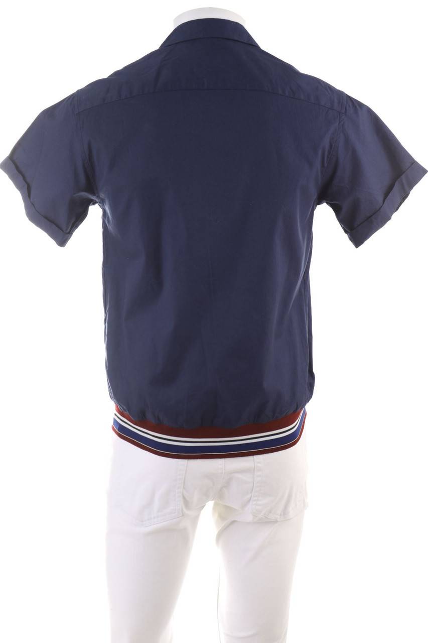 Carou ZARA Kurzarm-Hemd Casual uni Top Angebot