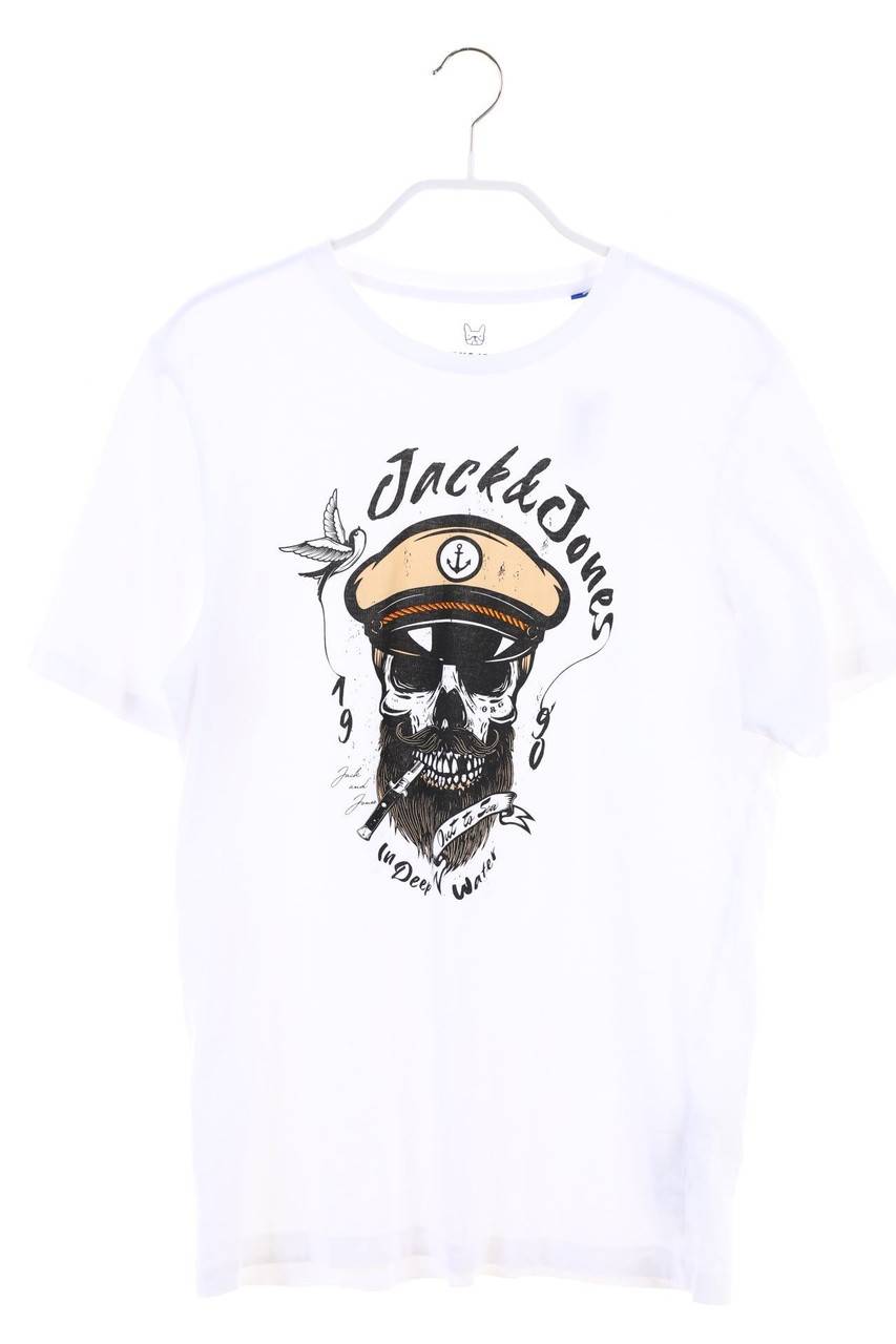 Carou JACK & JONES T-Shirt mit Print Tiefpreis
