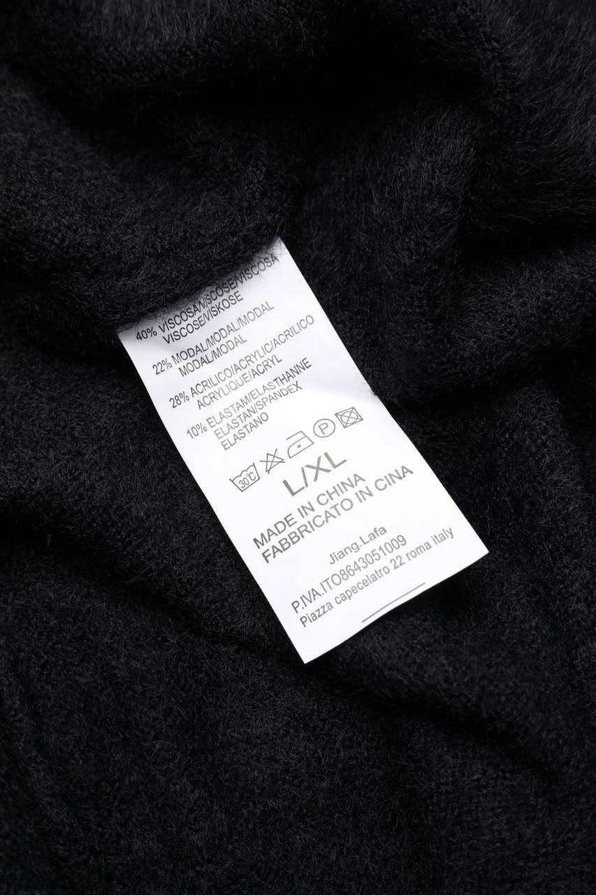 Carou Ohne Label Strickkleid mit Rollkragen 50% Rabatt für begrenzte Zeit