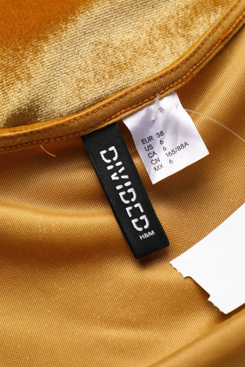 Carou H&M DIVIDED Samt-Kleid Outlet
