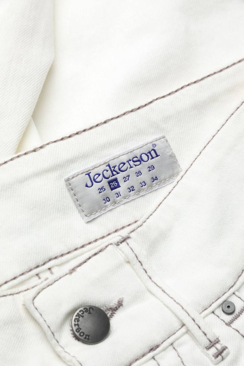 Carou Jeckerson Skinny-Jeans mit Kunstleder-Details Günstig kaufen
