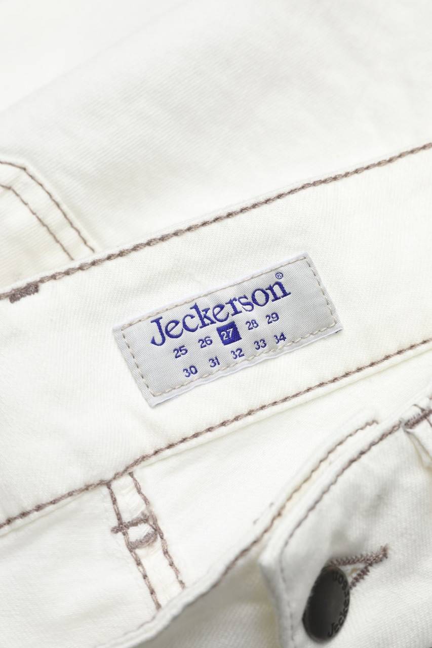 Carou Jeckerson Skinny-Jeans mit Kunstleder-Details Versandkostenfrei