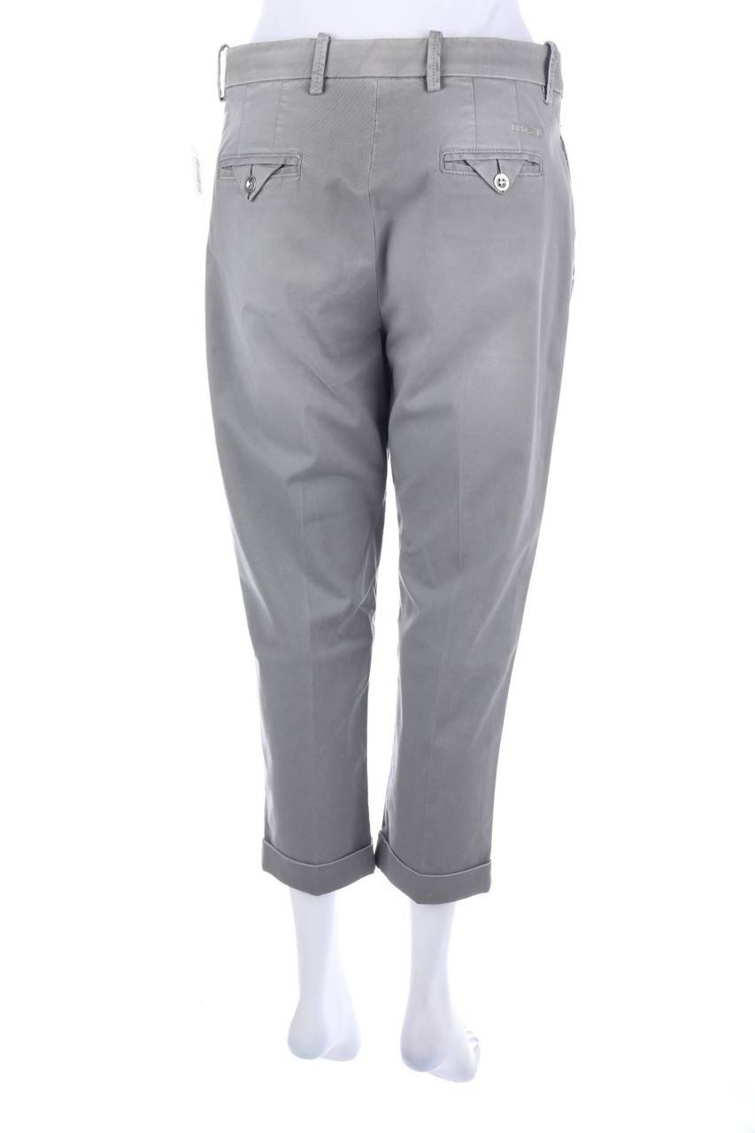 Carou MET Cropped-Bundfaltenhose Preisnachlass