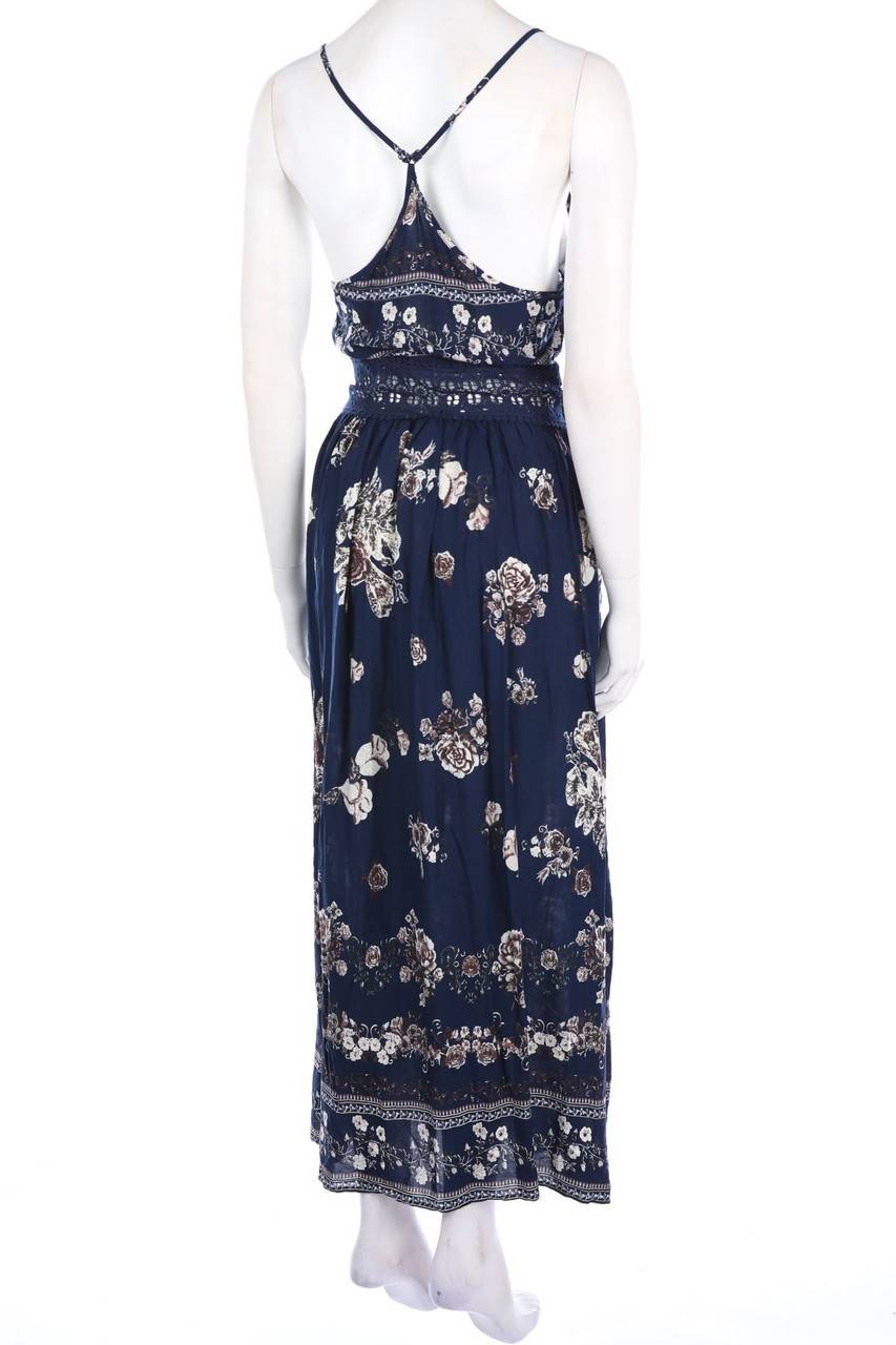 Carou SHEIN Maxi-Kleid aus Jersey mit Spitzen-Einsatz Cyber Monday