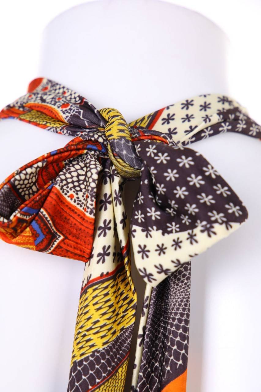 Carou ashley brooke Neckholder-Top mit Ethno-Print Jubiläumsangebot