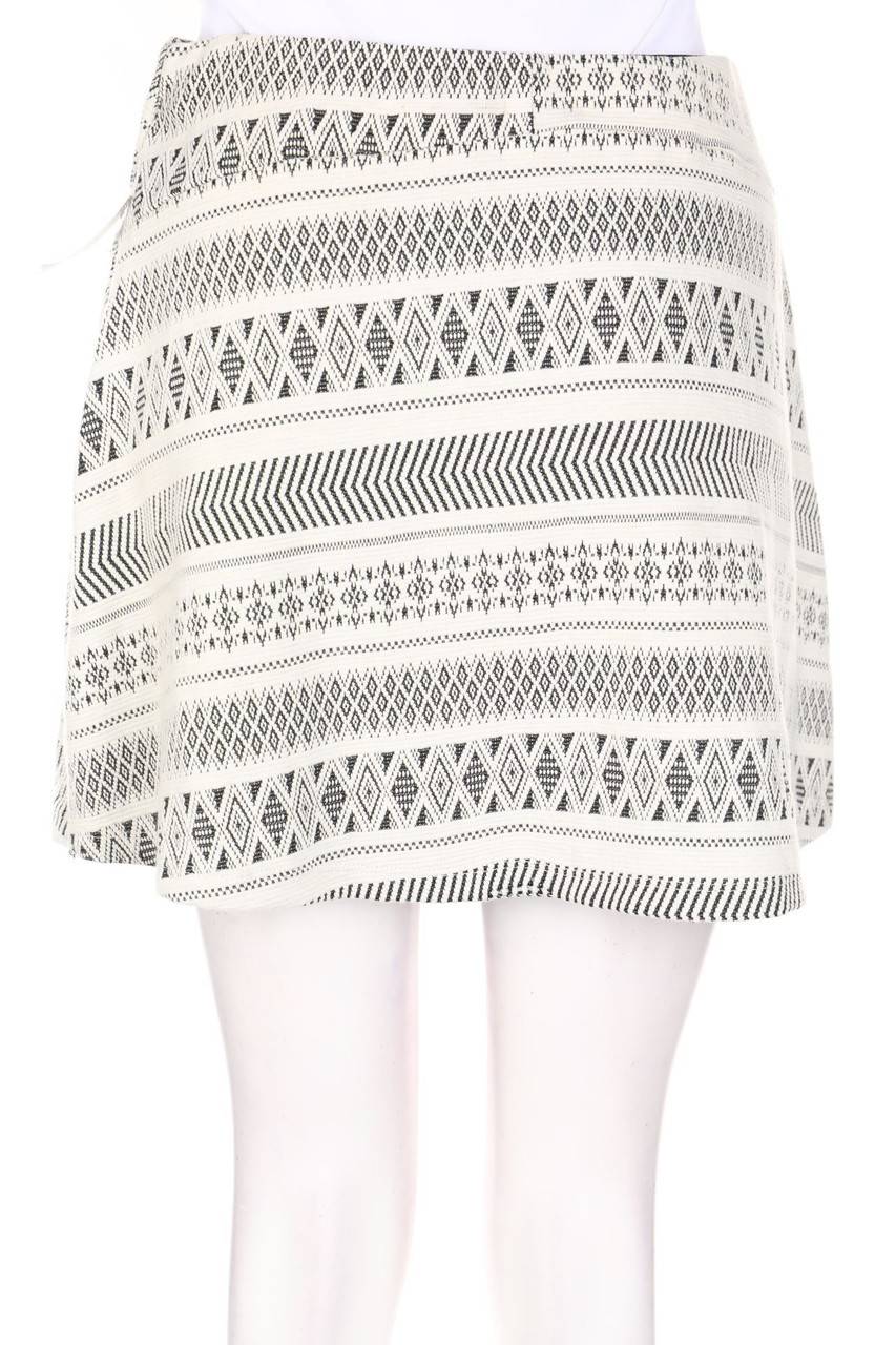Carou Bershka Minirock mit geometrischem Muster Zeitlich begrenztes Angebot