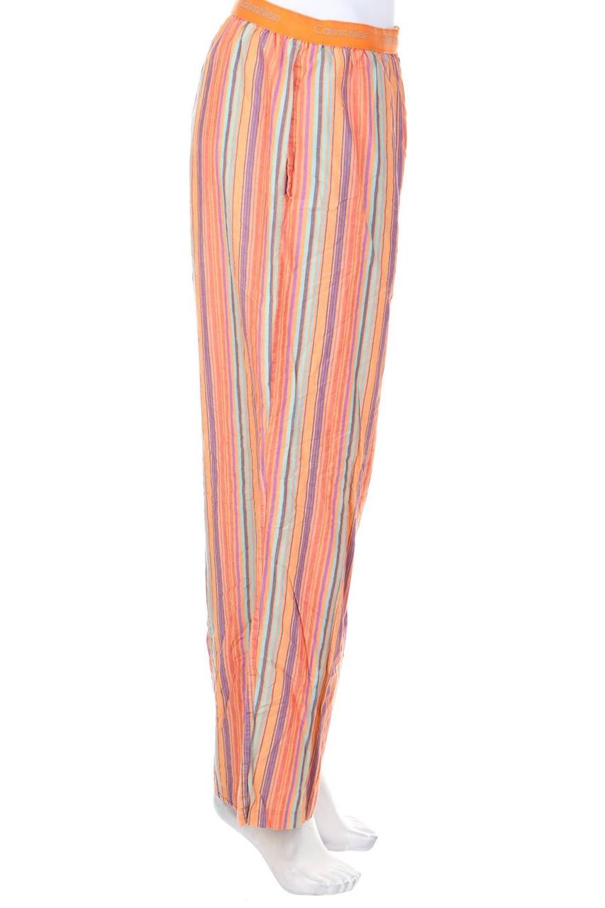 Carou Calvin Klein Streifen-Hose mit Logo-Print Blitzangebot