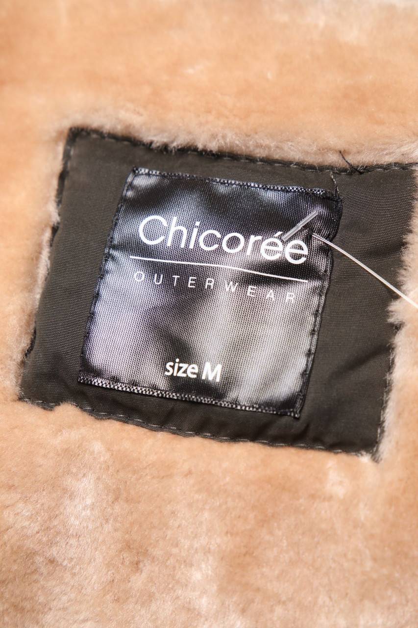 Carou Chicorée Parka mit Fake Fur-Besatz Kauf eins, bekomm eins gratis