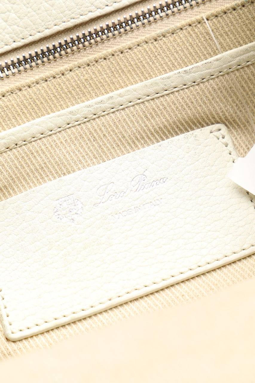 Carou Loro Piana Handtasche mit Logo-Applikation Tiefpreis