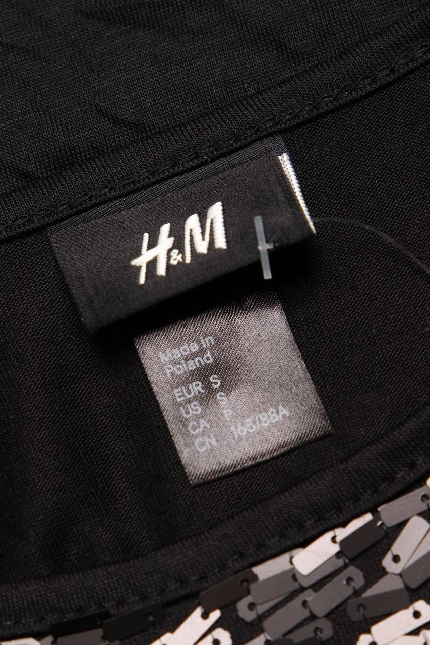 Carou H&M Party-Top mit Pailletten Zeitbegrenzte Promotion