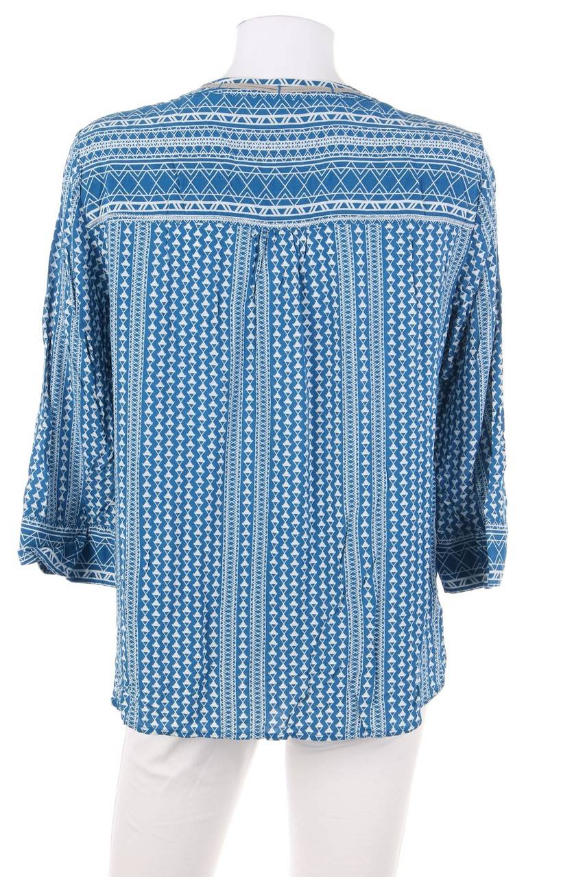 Carou CECIL Bluse mit geometrischem Muster aus Viskose Super Rabatt