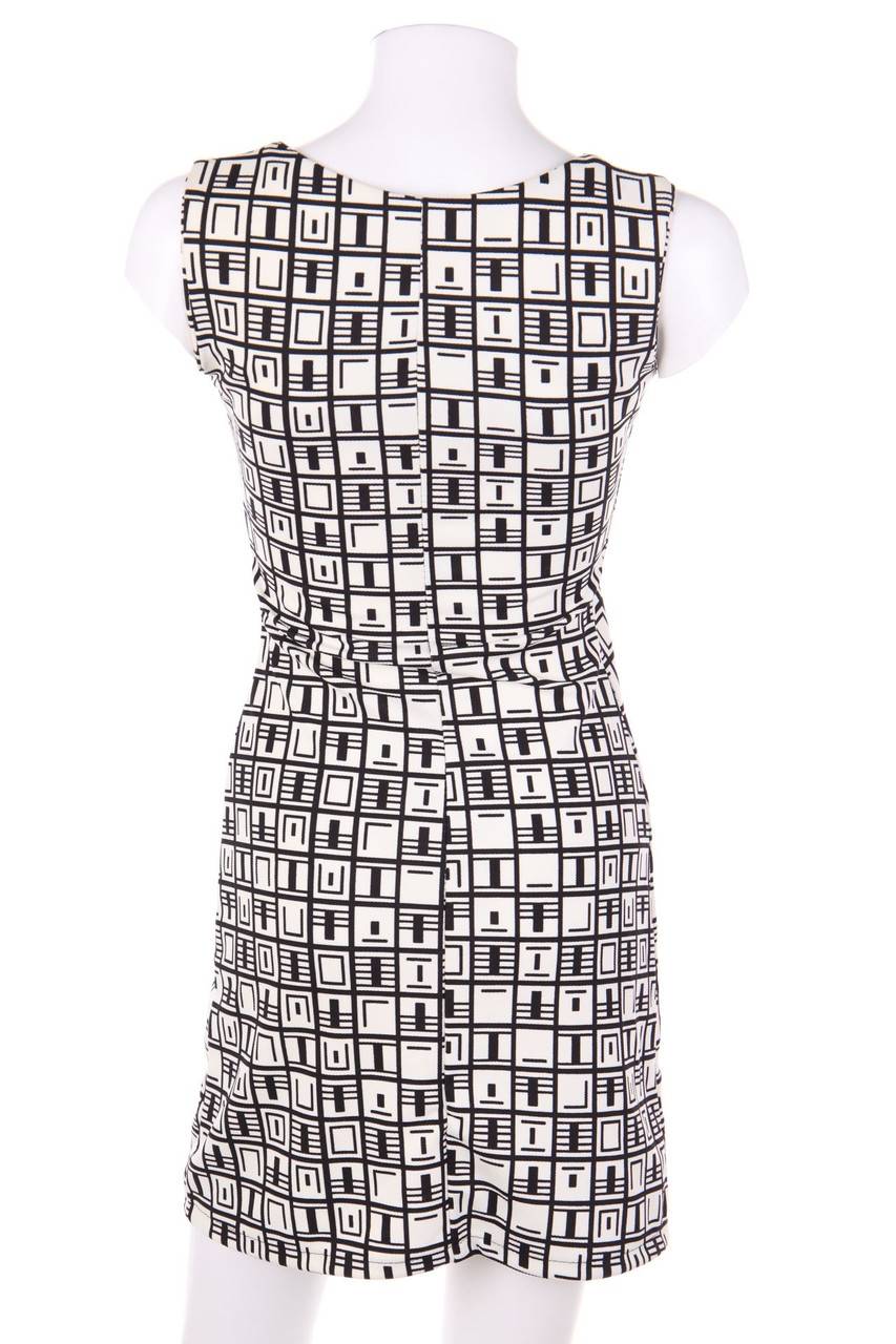 Carou Ohne Label Kleid mit geometrischem Muster Clearance-Verkauf