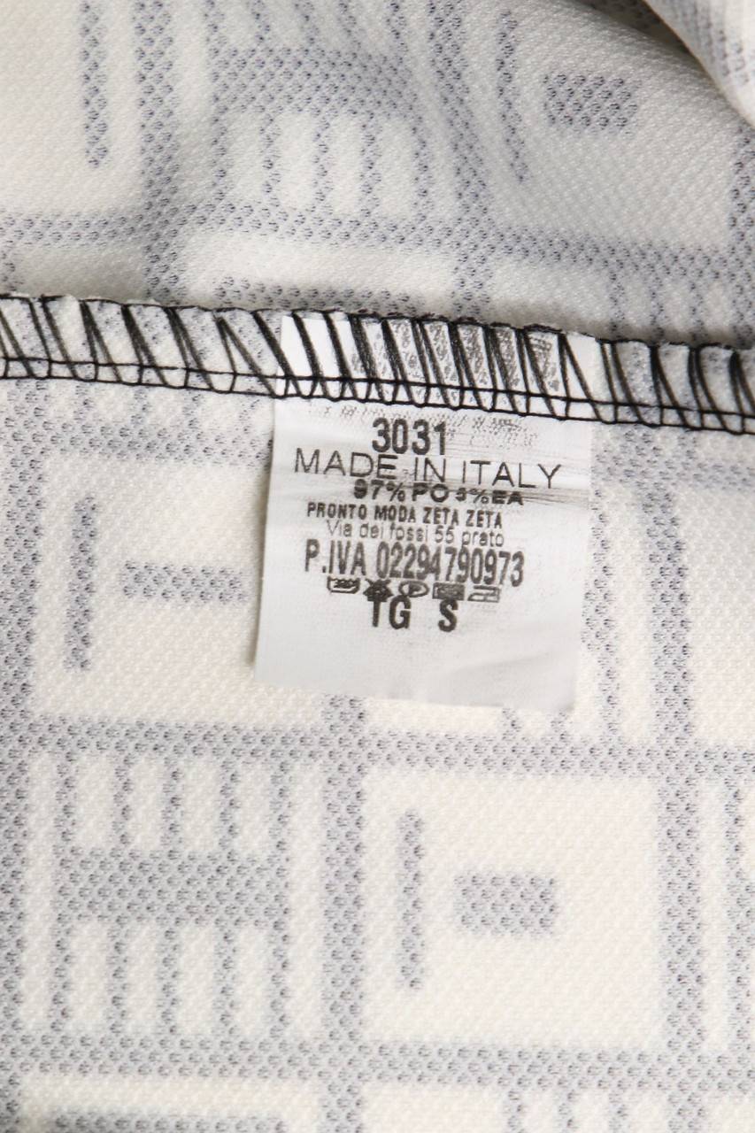 Carou Ohne Label Kleid mit geometrischem Muster Clearance-Verkauf