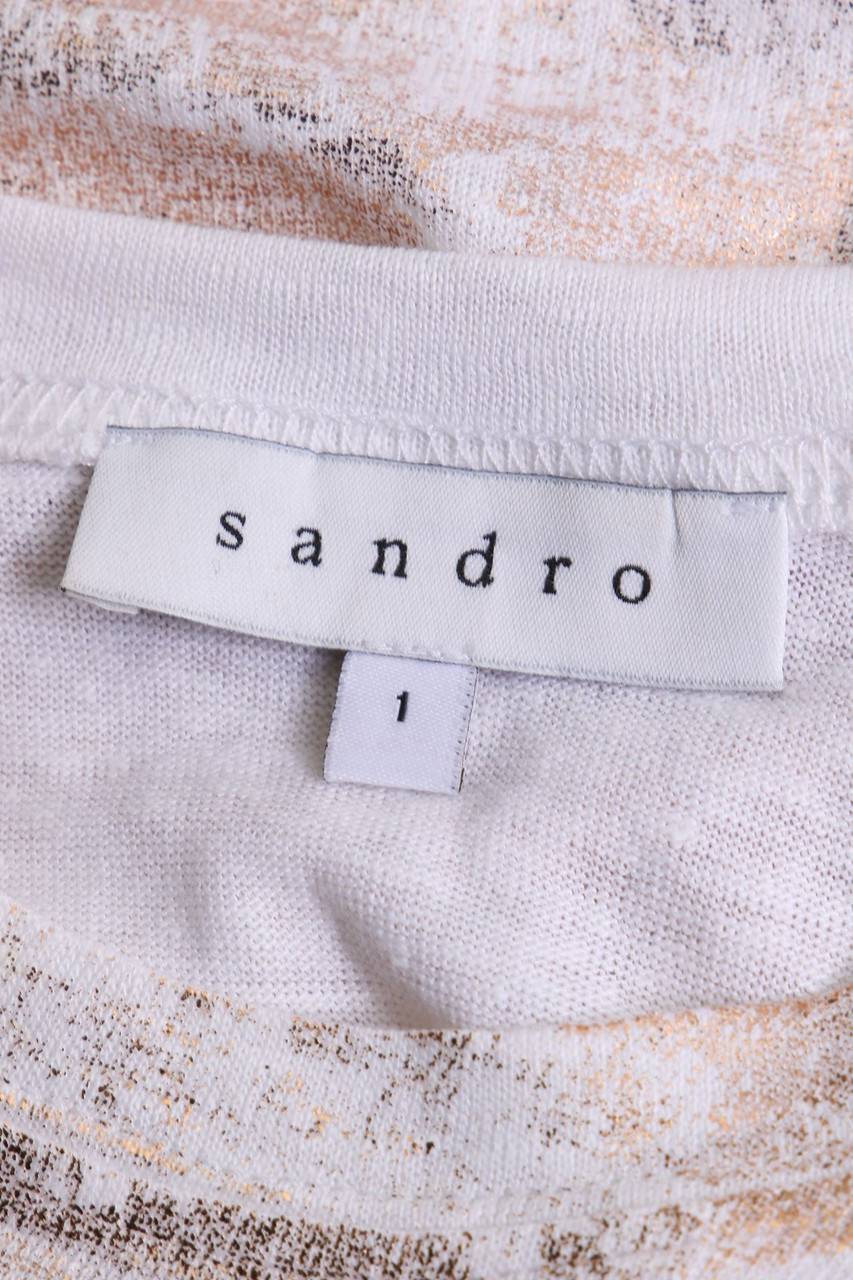 Carou sandro Top mit Metallic-Effekt Fabrikladen