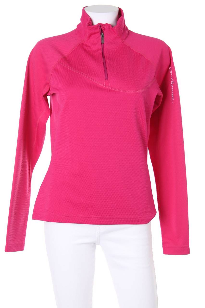 Carou SALOMON Sport Longsleeve-Shirt mit Logo-Stickerei Speichern exportieren